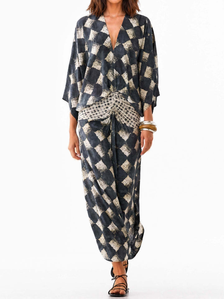 Serena | Mediterranean Mosaic Dress
