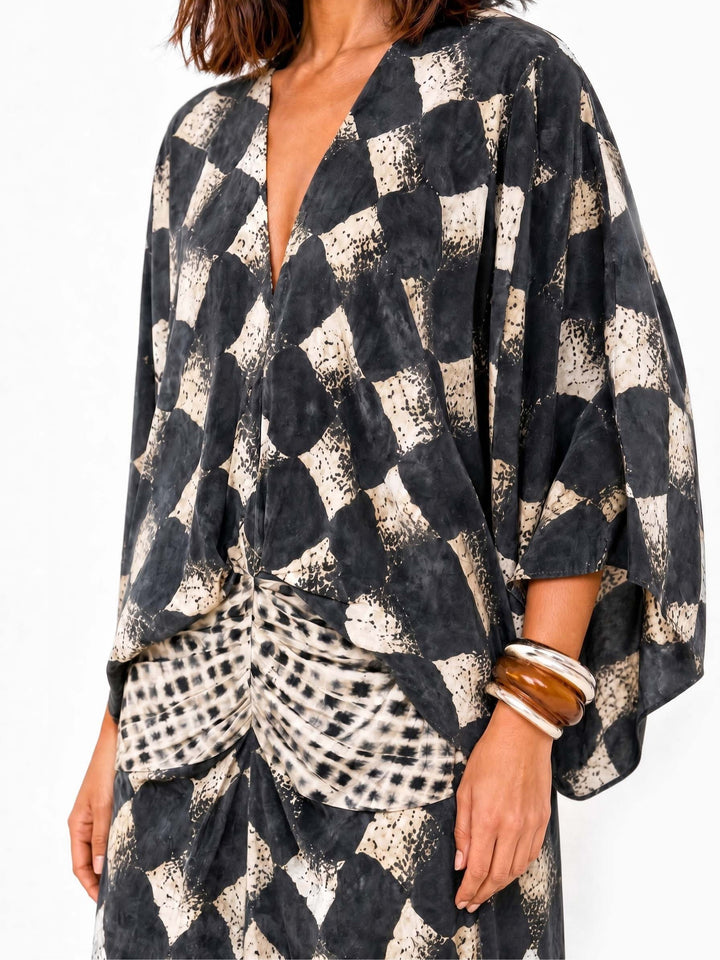 Serena | Mediterranean Mosaic Dress
