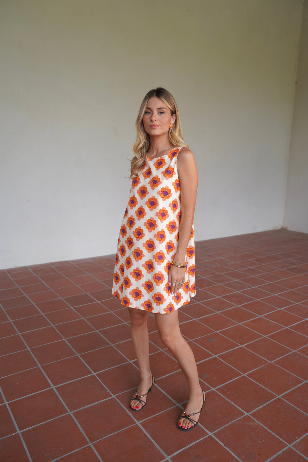 Camille | Vintage Floral Summer Dress